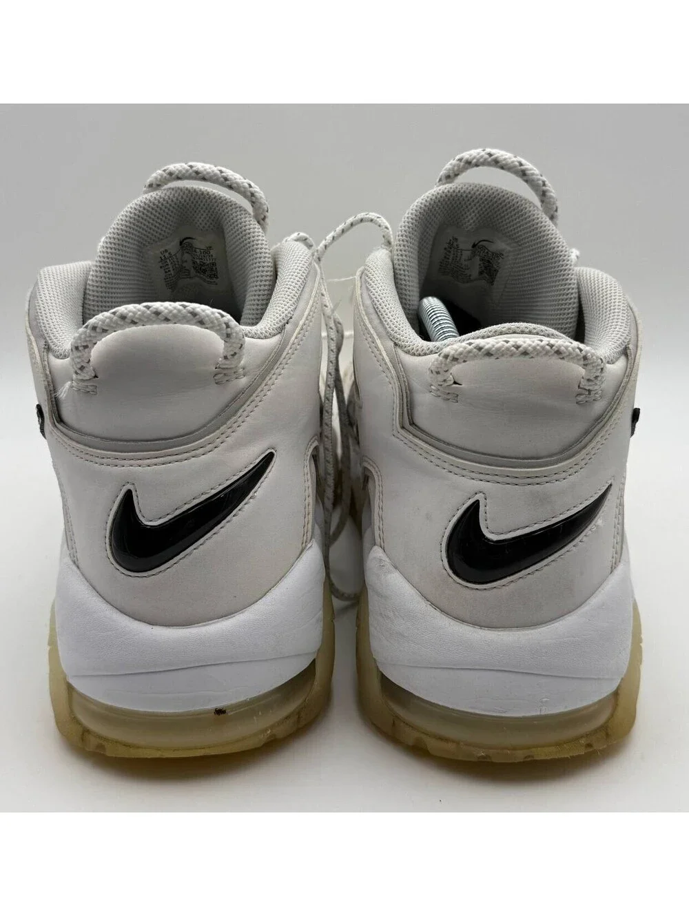 Nike Air More Uptempo 96 White Black Photon Dust Men US 11.5 DQ5014-100